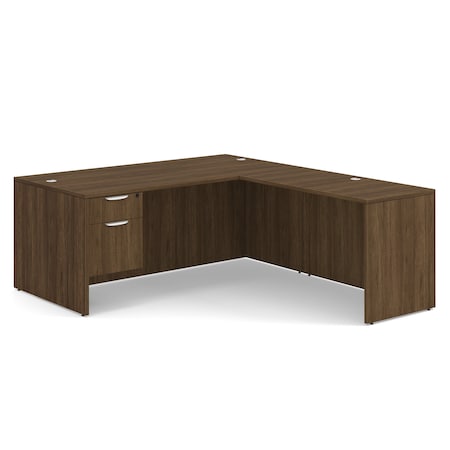 Officesource 29.50" H, Modern Walnut, 71.00'' W X SGLHLOS101MW